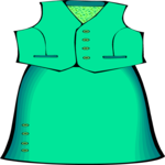 Suit - Woman's 3 Clip Art