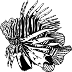 Lionfish 3 Clip Art