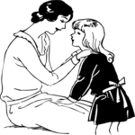 People, Mother & Child Clip Art