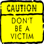 Caution - Victim Clip Art