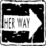 Her Way Clip Art