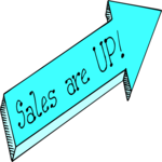 Sales are Up Clip Art