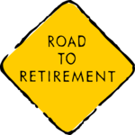 Road to Retirement Clip Art