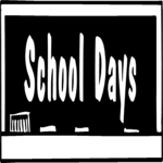 School Days Clip Art