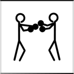 Boxing - Boxers 02 Clip Art