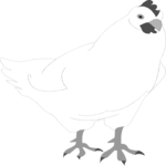 Chicken 04 Clip Art