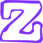 Smudge Extended Z 2 Clip Art