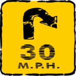Speed Limit - 30 3 Clip Art