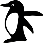 Penguin 07 Clip Art