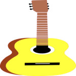 Guitar - Acoustic 13 Clip Art