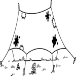 Tent 01 Clip Art