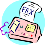 FAX Machine 15 Clip Art