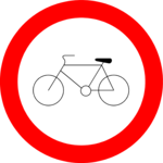 Bike Lane 09 Clip Art