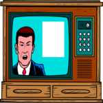 Television - News Cast Clip Art