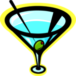 Martini 05 Clip Art