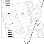 Watches Clip Art