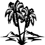 Palm Trees 15 Clip Art