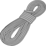 Climbing Rope - Coiled
