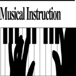 Musical Instruction Clip Art
