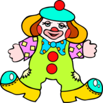 Doll - Clown 1 Clip Art