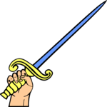 Arm & Sword 3 Clip Art