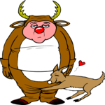 Costume - Reindeer 2 Clip Art