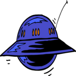 Space Ship 30 Clip Art