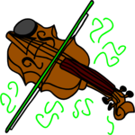 Violin 37 Clip Art