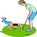 Golfer 53 Clip Art