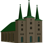 Cathedral 7 Clip Art
