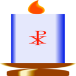 Candle - Chi Rho