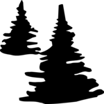 Trees 01 Clip Art