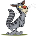 Cat - Angry 3 Clip Art