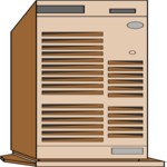IBM PC Server 500 2 Clip Art