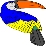 Toucan 04 Clip Art