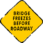 Bridge Freezes Clip Art