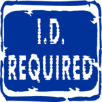 ID Required Clip Art
