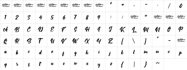 Jatayu Regular  glyph index