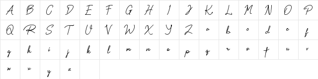 Khothambook Regular  glyph index