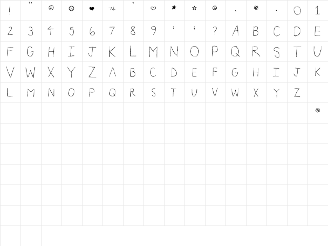 2Peas Grandpa 2Peas Grandpa  glyph index