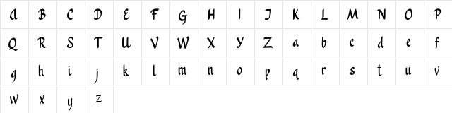 Khanaya FREE Regular  glyph index