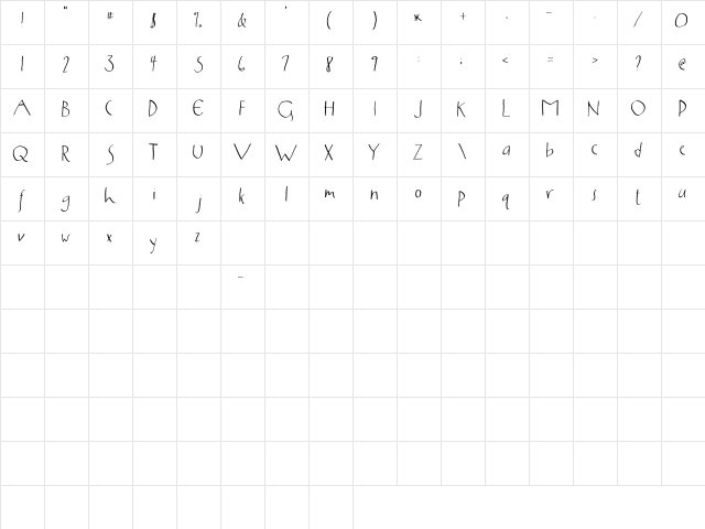 2Peas Stained Glass 2Peas Stained Glass  glyph index