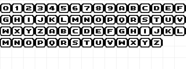 FFF Interface05b Regular  glyph index