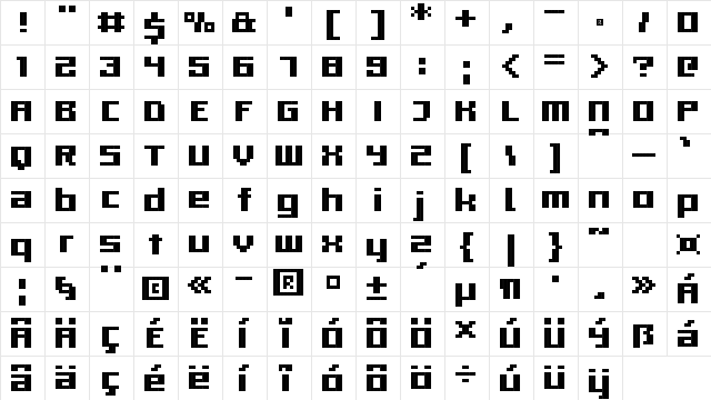 RittswoodProfile_6_bld Bold  glyph index