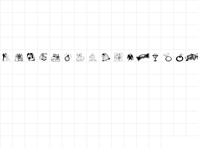 NewWGL4Font Regular  glyph index