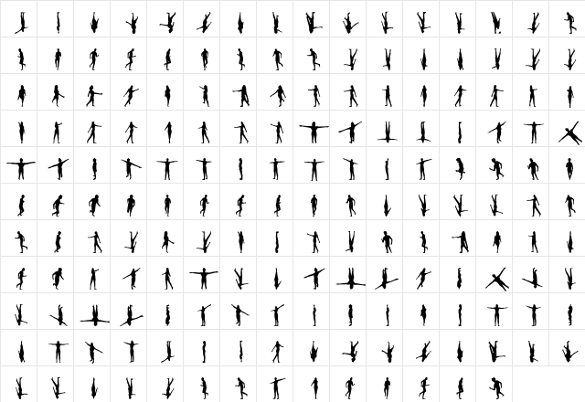 AIHeSheIt Regular  glyph index