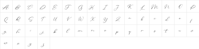 Amalluna FREE Regular  glyph index