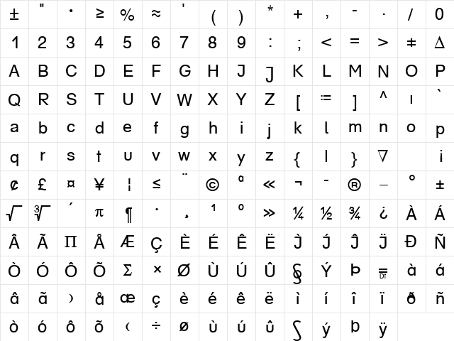 MathFunction Becker Normal  glyph index