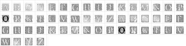 LowEngravedCapsHollow Regular  glyph index