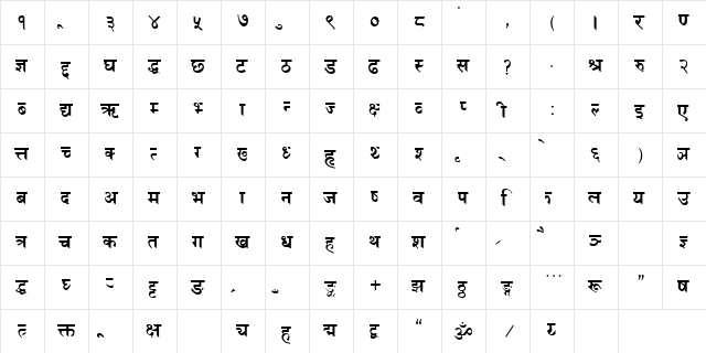 AMAA NETWORK CONSULTANT Regular  glyph index